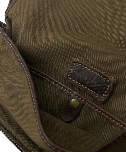 RALPH LAUREN（ラルフローレン）RALPH LAUREN (ラルフローレン) メッセンジャーバッグ ブラウンの古着・服飾アイテム