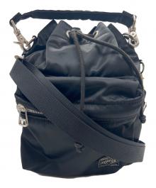 PORTER（ポーター）の古着「2WAYショルダーバッグ」｜ブラック