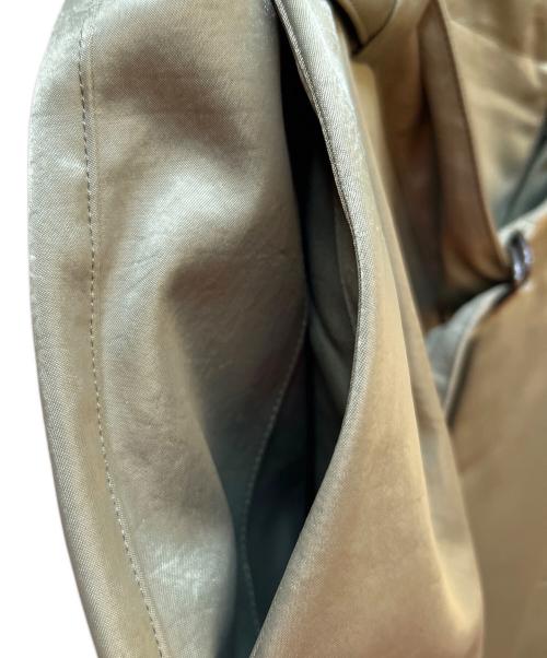08sircus（ゼロエイトサーカス）08sircus (ゼロエイトサーカス) Satin belted cargo pants カーキ サイズ:1の古着・服飾アイテム