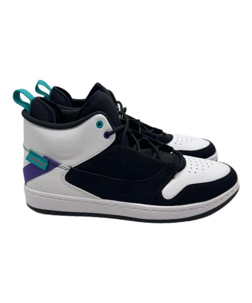NIKE（ナイキ）NIKE (ナイキ) Jordan Fadeaway Black White Grape ホワイト×ブラック サイズ:26.5cmの古着・服飾アイテム