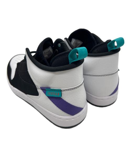 NIKE（ナイキ）NIKE (ナイキ) Jordan Fadeaway Black White Grape ホワイト×ブラック サイズ:26.5cmの古着・服飾アイテム
