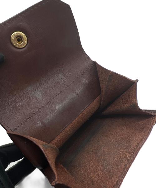 BEERBELLY（ビアベリー）BEERBELLY (ビアベリー) 2つ折り財布 ダークブラウンの古着・服飾アイテム