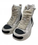 VALABASASバラバサス）の古着「Purpose High Top」｜ホワイト