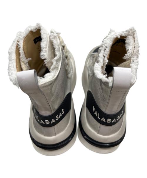 VALABASAS（バラバサス）VALABASAS (バラバサス) Purpose High Top ホワイト サイズ:42 未使用品の古着・服飾アイテム