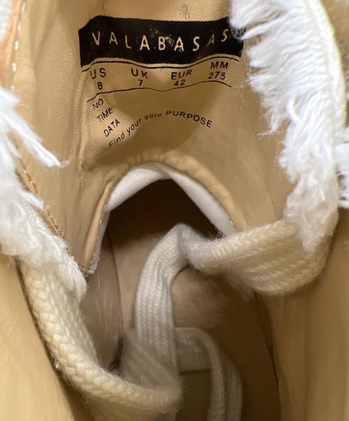 VALABASAS（バラバサス）VALABASAS (バラバサス) Purpose High Top ホワイト サイズ:42 未使用品の古着・服飾アイテム
