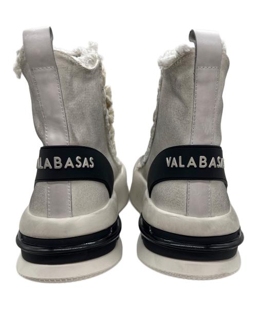 VALABASAS（バラバサス）VALABASAS (バラバサス) Purpose High Top ホワイト サイズ:42 未使用品の古着・服飾アイテム