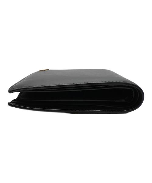 Saint Laurent Paris（サンローランパリ）Saint Laurent Paris (サンローランパリ) 2つ折り財布 ブラックの古着・服飾アイテム