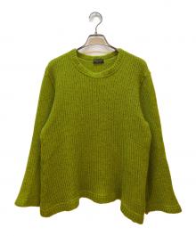 COMME des GARCONS（コムデギャルソン）の古着「厚手ニット」｜黄緑