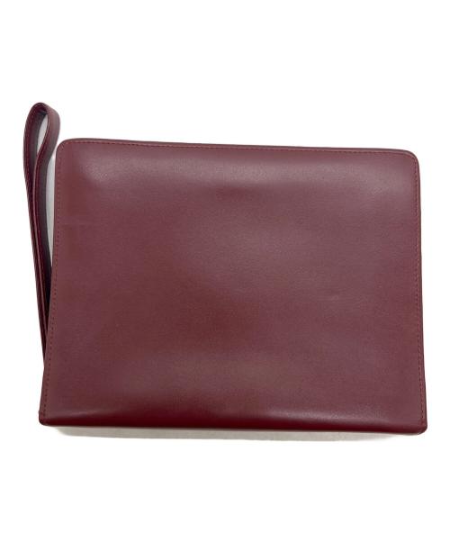 Cartier（カルティエ）Cartier (カルティエ) セカンドバッグ/マストライン ワインレッドの古着・服飾アイテム