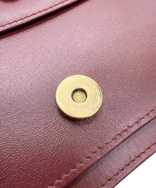 Cartier（カルティエ）Cartier (カルティエ) セカンドバッグ/マストライン ワインレッドの古着・服飾アイテム