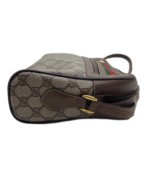 GUCCI（グッチ）GUCCI (グッチ) ショルダーバッグ ベージュ×ブラウンの古着・服飾アイテム