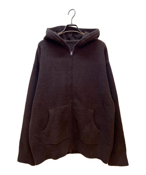 Mastermind WORLD（マスターマインド ワールド）Mastermind WORLD (マスターマインド ワールド) ジップパーカー ブラウン サイズ:Mの古着・服飾アイテム
