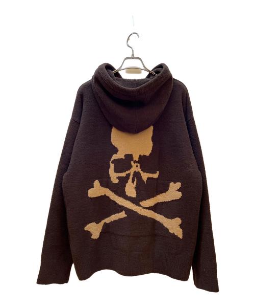 Mastermind WORLD（マスターマインド ワールド）Mastermind WORLD (マスターマインド ワールド) ジップパーカー ブラウン サイズ:Mの古着・服飾アイテム