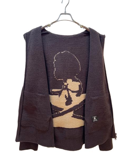 Mastermind WORLD（マスターマインド ワールド）Mastermind WORLD (マスターマインド ワールド) ジップパーカー ブラウン サイズ:Mの古着・服飾アイテム
