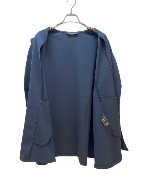 mizuiro-ind（ミズイロインド）mizuiro-ind (ミズイロインド) テーラードジャケット ネイビー サイズ:FREEの古着・服飾アイテム