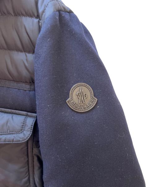 MONCLER（モンクレール）MONCLER (モンクレール) ダウンジャケット ネイビー サイズ:5の古着・服飾アイテム