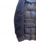 中古・古着 MONCLER (モンクレール) ダウンジャケット ネイビー サイズ:5：60000円