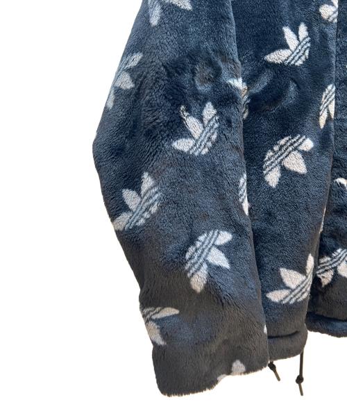 adidas Originals（アディダスオリジナル）adidas Originals (アディダスオリジナル) モノグラムファージャケット ブラック サイズ:Lの古着・服飾アイテム