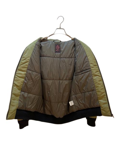 参丸一（サンマルイチ）参丸一 (サンマルイチ) フライトジャケット グリーン サイズ:Mの古着・服飾アイテム