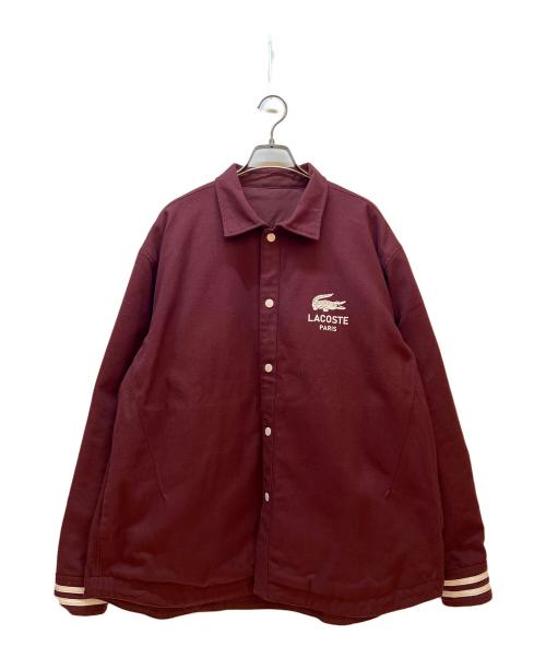 LACOSTE（ラコステ）LACOSTE (ラコステ) リバーシブルコーチジャケット ボルドー サイズ:41の古着・服飾アイテム