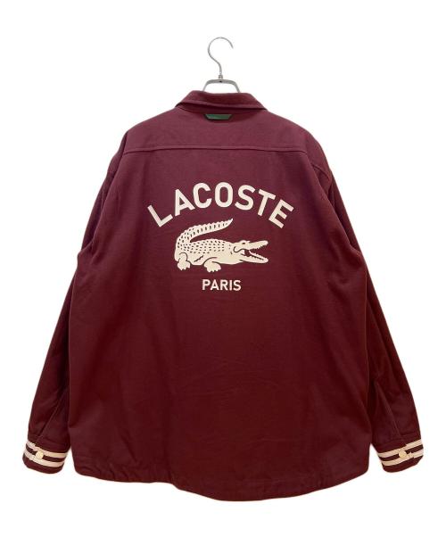 LACOSTE（ラコステ）LACOSTE (ラコステ) リバーシブルコーチジャケット ボルドー サイズ:41の古着・服飾アイテム