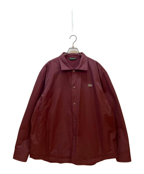 LACOSTE（ラコステ）LACOSTE (ラコステ) リバーシブルコーチジャケット ボルドー サイズ:41の古着・服飾アイテム