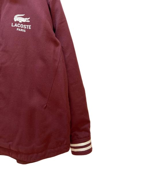 LACOSTE（ラコステ）LACOSTE (ラコステ) リバーシブルコーチジャケット ボルドー サイズ:41の古着・服飾アイテム