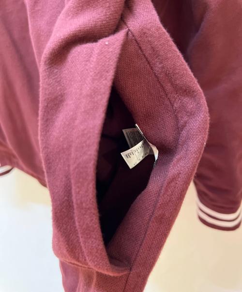 LACOSTE（ラコステ）LACOSTE (ラコステ) リバーシブルコーチジャケット ボルドー サイズ:41の古着・服飾アイテム