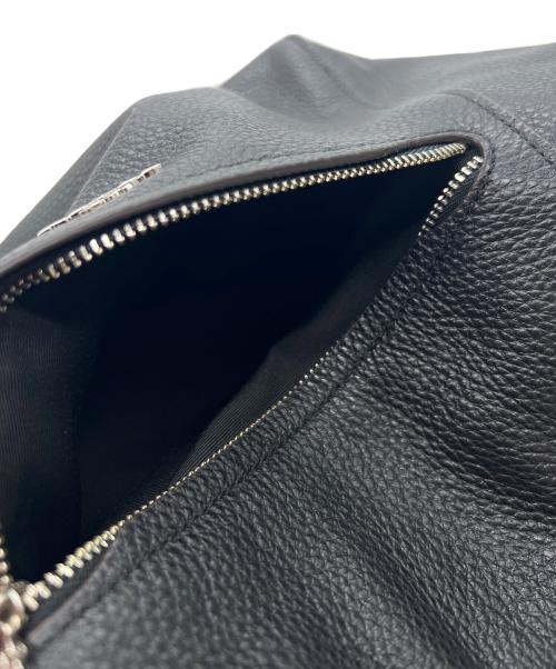 COACH（コーチ）COACH (コーチ) 2WAYショルダーバッグ ブラック×ベージュの古着・服飾アイテム