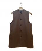 LOEFFロエフ）の古着「ジレ」｜ブラウン