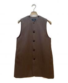 LOEFF（ロエフ）の古着「ジレ」｜ブラウン