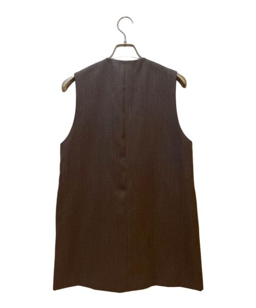 LOEFF（ロエフ）LOEFF (ロエフ) ジレ ブラウン サイズ:1の古着・服飾アイテム