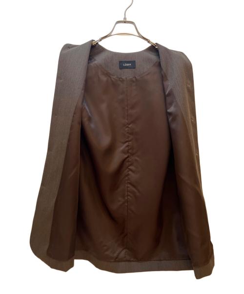 LOEFF（ロエフ）LOEFF (ロエフ) ジレ ブラウン サイズ:1の古着・服飾アイテム