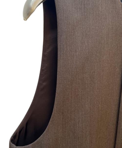 LOEFF（ロエフ）LOEFF (ロエフ) ジレ ブラウン サイズ:1の古着・服飾アイテム