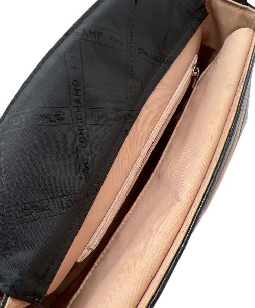LONGCHAMP（ロンシャン）LONGCHAMP (ロンシャン) ハンドバッグ ブラックの古着・服飾アイテム