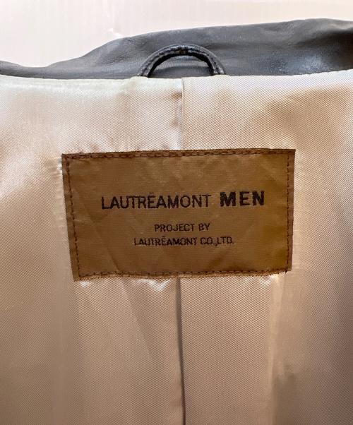 LAUTRE AMONT（ロートレアモン）LAUTRE AMONT (ロートレアモン) レザージャケット ブラック サイズ:FREEの古着・服飾アイテム
