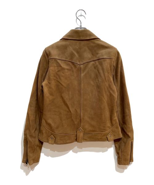 HARLEY-DAVIDSON（ハーレーダビッドソン）HARLEY-DAVIDSON (ハーレーダビッドソン) ライダースジャケット ブラウン サイズ:S 未使用品の古着・服飾アイテム