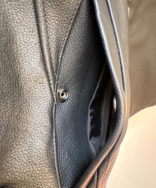 HARLEY-DAVIDSON（ハーレーダビッドソン）HARLEY-DAVIDSON (ハーレーダビッドソン) レザーベスト ブラック サイズ:Sの古着・服飾アイテム