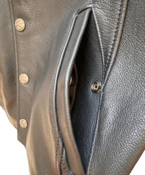HARLEY-DAVIDSON（ハーレーダビッドソン）HARLEY-DAVIDSON (ハーレーダビッドソン) レザーベスト ブラック サイズ:Sの古着・服飾アイテム