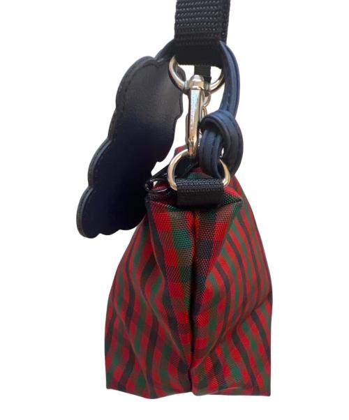 familiar（ファミリア）familiar (ファミリア) 舟形ポシェット レッドの古着・服飾アイテム