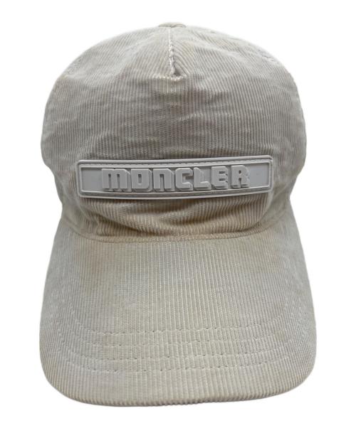 MONCLER（モンクレール）MONCLER (モンクレール) キャップ アイボリーの古着・服飾アイテム