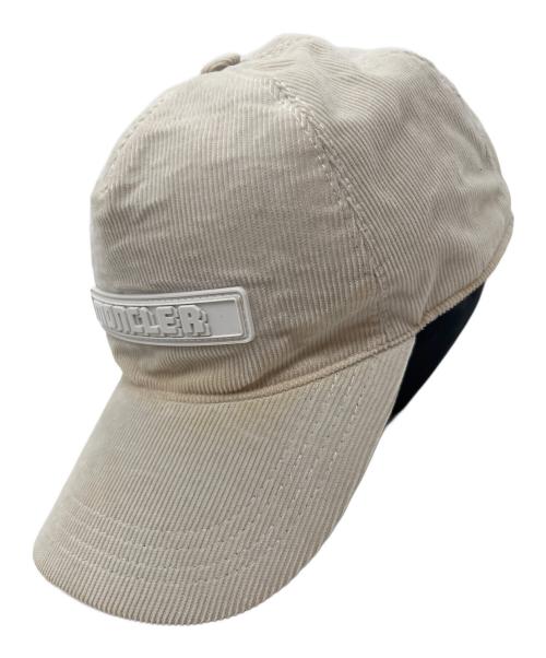 MONCLER（モンクレール）MONCLER (モンクレール) キャップ アイボリーの古着・服飾アイテム