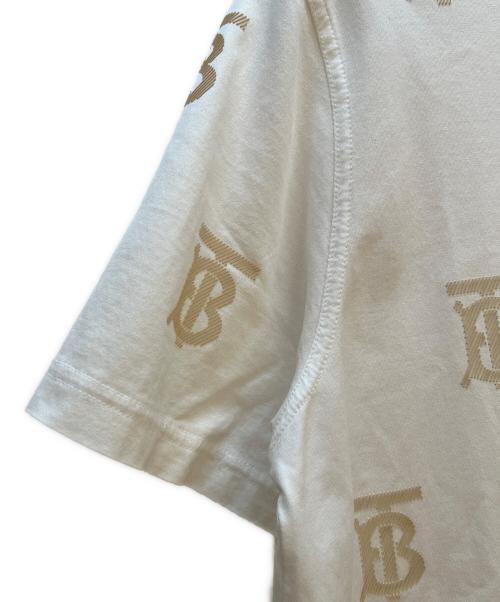 BURBERRY（バーバリー）BURBERRY (バーバリー) TBモノグラムットソー ホワイト サイズ:Mの古着・服飾アイテム