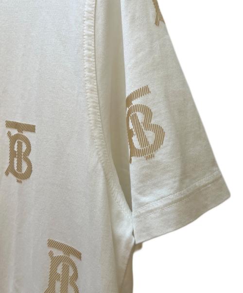 BURBERRY（バーバリー）BURBERRY (バーバリー) TBモノグラムットソー ホワイト サイズ:Mの古着・服飾アイテム