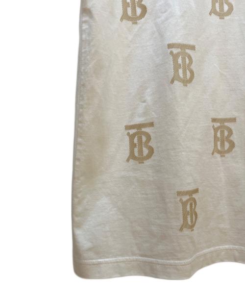 BURBERRY（バーバリー）BURBERRY (バーバリー) TBモノグラムットソー ホワイト サイズ:Mの古着・服飾アイテム