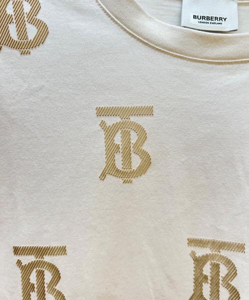 BURBERRY（バーバリー）BURBERRY (バーバリー) TBモノグラムットソー ホワイト サイズ:Mの古着・服飾アイテム