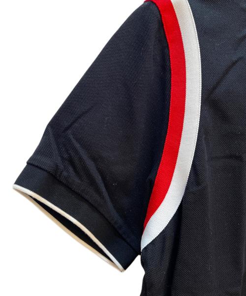 BURBERRY（バーバリー）BURBERRY (バーバリー) ポロシャツ ブラック サイズ:Mの古着・服飾アイテム