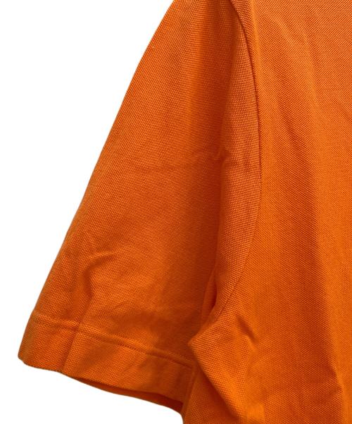 HERMES（エルメス）HERMES (エルメス) ポロシャツ オレンジ サイズ:Mの古着・服飾アイテム