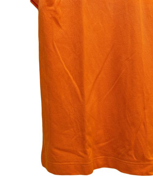 HERMES（エルメス）HERMES (エルメス) ポロシャツ オレンジ サイズ:Mの古着・服飾アイテム