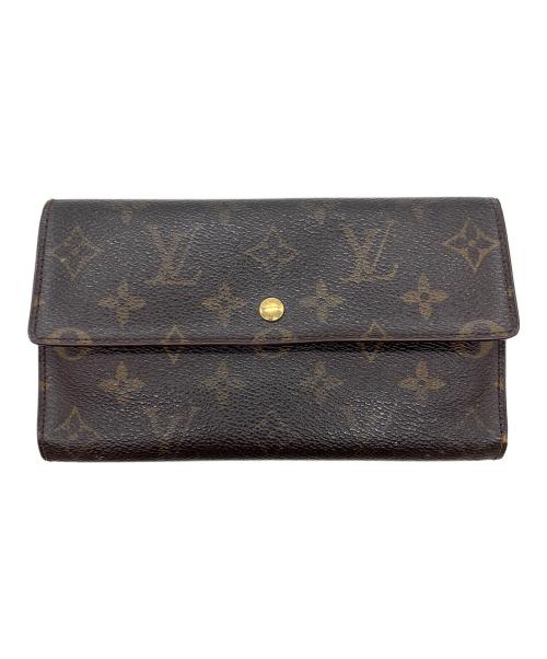 LOUIS VUITTON（ルイ ヴィトン）LOUIS VUITTON (ルイ ヴィトン) 3つ折り財布/モノグラム ブラウンの古着・服飾アイテム